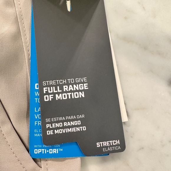 NWT Callaway Ceinture Active Khaki Shorts in Size 38 - Picture 14 of 15